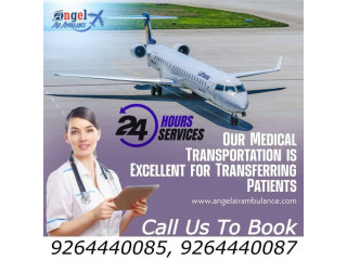 Quick Service Availability Air Ambulance Service in Gaya via Angel for Shifting