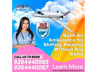 Air Ambulance Service in Jamshedpur from Angel without any Hidden or Extra Charges