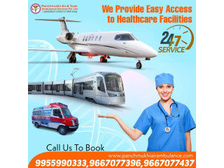 Get Emergency Rescue Services by Panchmukhi Air Ambulance Service in Raipur
