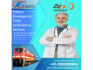 Falcon Train Ambulance in Ranchi had Advanced Features to Perform Risk-Free