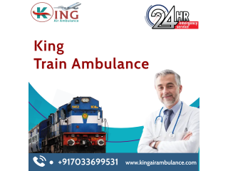 King Train Ambulance in Delhi with a Professional Healthcare Unit