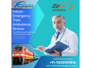 Falcon Train Ambulance in Ranchi is Never Risking the Lives of the Patients